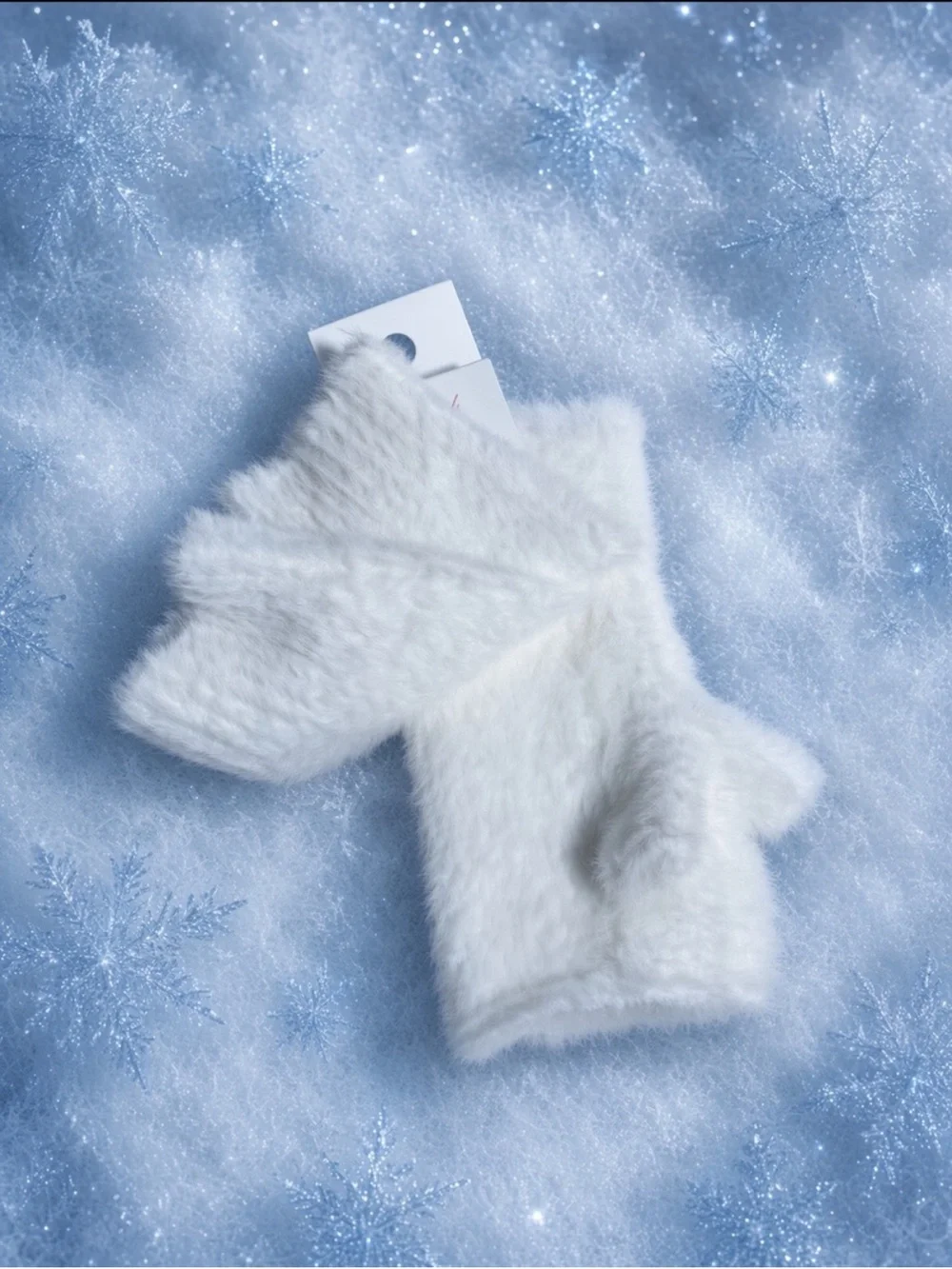 PINK Victoria’s Secret - Fuzzy “P” Beanie & Fingerless Gloves Winter SET